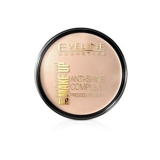 Eveline Cosmetics Make-Up Art Anti-Shine Complex Pressed Powder - pudra, 14 g 33 Golden San