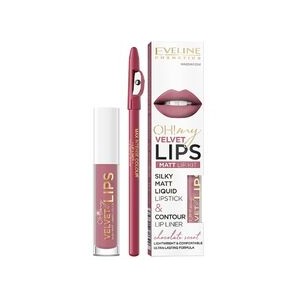 Eveline Cosmetics OH! My Velvet Lips Matt Lip Kit 4,5 ml 0ml 11 Cookie Milkshake