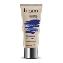 Lirene Nature Matte Fluid Foundation - matinis skystas makiažas ilgalaikiam efektui, 30 ml 12