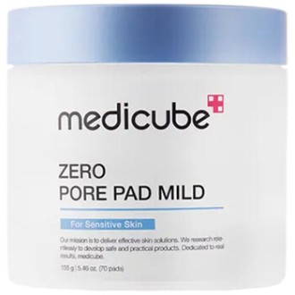 Medicube Zero Pore Pad Mild - šveičiamosios odos pagalvėlės, 70 vnt.