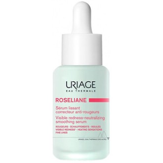 Uriage Roseliane Visible Redness-Neutralizing Smoothing Serum - glotninamasis serumas nuo raudonio
