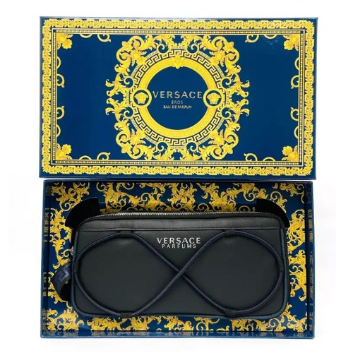 Versace Eros dovanų rinkinys vyrams - EDT 100 ml, mini EDT 10 ml ir kosmetinė