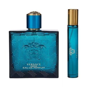 Versace Eros dovanų rinkinys vyrams - EDT 100 ml, mini EDT 10 ml ir kosmetinė 2