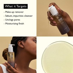 Haruharu Wonder Black Rice Moisture Deep Cleansing Oil Vegan - drėkinamasis ir švelniai valantis