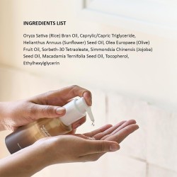 Haruharu Wonder Black Rice Moisture Deep Cleansing Oil Vegan - drėkinamasis ir švelniai valantis