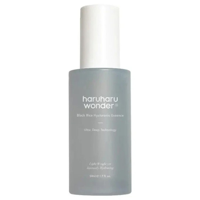 Haruharu Wonder Black Rice Hyaluronic Essence - drėkinanti odos esencija, 50 ml