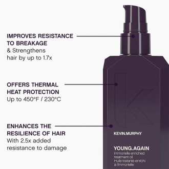 Kevin Murphy Young Again Treatment Oil - stiprinamasis plaukų aliejus, 100 ml 2