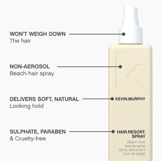 Kevin Murphy Hair.Resort.Spray Beach Look Hair Spray - lengvos konsistencijos plaukų lakas, 150 ml 2