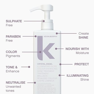 Kevin Murphy Crystal.Angel Colour Enhancing Shine Treatment - spalvą paryškinanti plaukų priežiūros 2