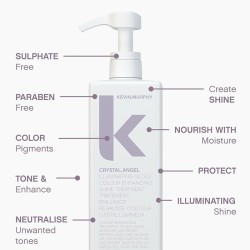 Kevin Murphy Crystal.Angel Colour Enhancing Shine Treatment - spalvą paryškinanti plaukų priežiūros