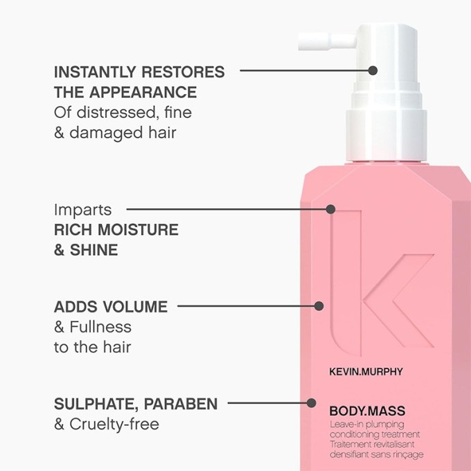 Kevin Murphy Body.Mass Leave-in Plumping - apimties suteikianti plaukų priežiūros priemonė, 100 ml
