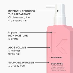 Kevin Murphy Body.Mass Leave-in Plumping - apimties suteikianti plaukų priežiūros priemonė, 100 ml
