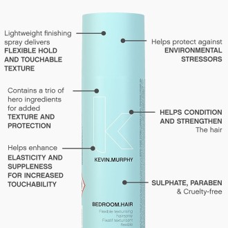 Kevin Murphy Bedroom Hair Flexible Texturing Hairspray - itin lengvas tekstūruojantis plaukų lakas 2