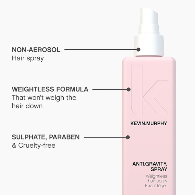 Kevin Murphy Anti Gravity Spray - plaukų purškiklis apimčiai ir blizgesiui, 150 ml