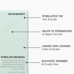 Kevin Murphy Men Stimulate-Me.Wash Shampoo - valomasis šampūnas, 250 ml