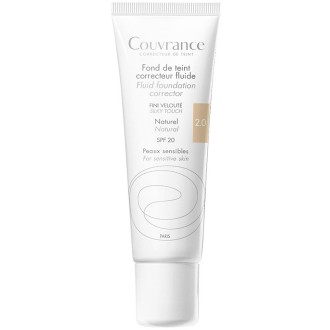 Avene Couvrance SPF 20 Fluid Foundation Corrector - maskuojantis makiažo pagrindas, 30 ml - 2