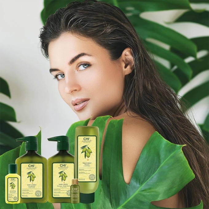 Farouk Systems Naturals with Olive Oil Hair & Body Conditioner - kūno ir plaukų kondicionierius