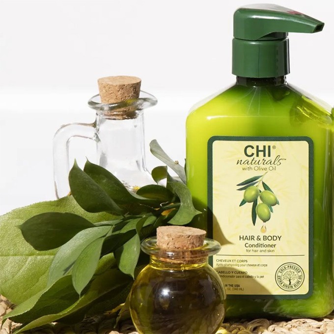 Farouk Systems Naturals with Olive Oil Hair & Body Conditioner - kūno ir plaukų kondicionierius