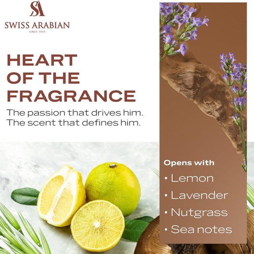 Swiss Arabian Shaghaf Men EDP kvepalai vyrams, 75 ml