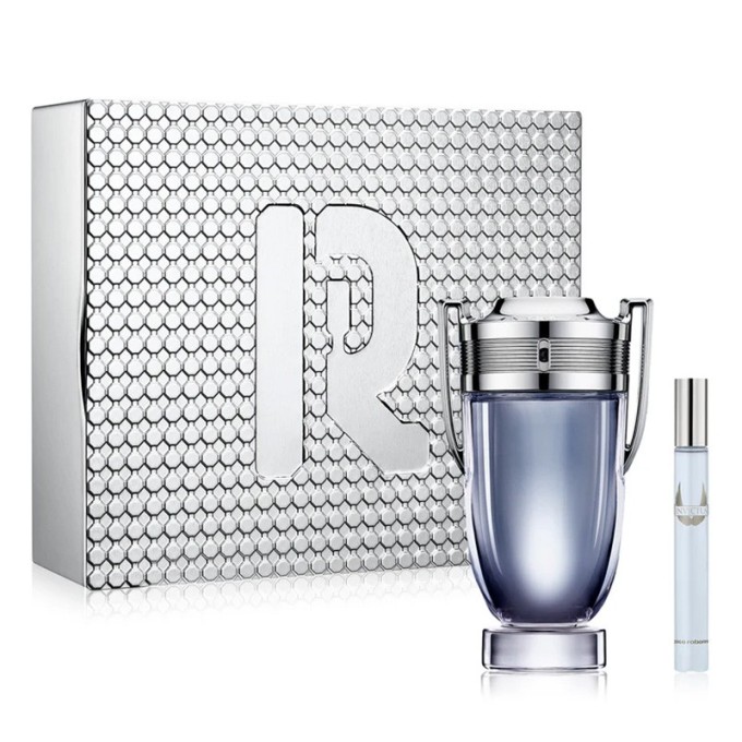 Paco Rabanne Invictus dovanų rinkinys - EDT 100 ml ir mini EDT 10 ml