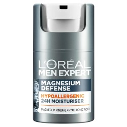 L´Oréal Men Expert Magnesium Defence 24H Cream - dieninis veido kremas vyrams, 50 ml
