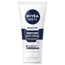 Nivea Sensitive Face Cream - drėkinamasis kremas vyrams, 75 ml