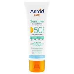 Astrid Sensitive Face Cream SPF 50+ - veido kremas nuo saulės, 50 ml