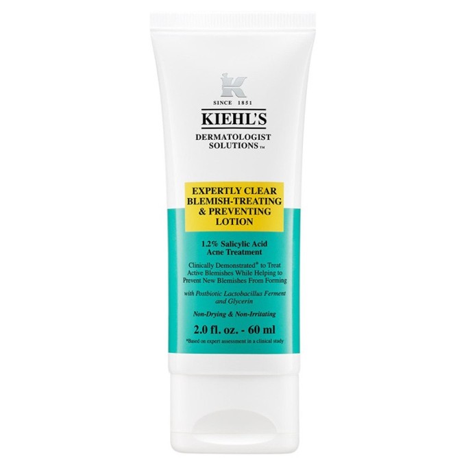 Kiehls Expertly Clear Blemish-Treating & Preventing Lotion - gelinis kremas nuo odos netobulumų, 60