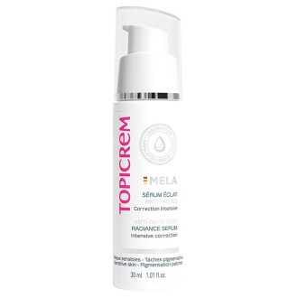 Topicrem MELA Booster Serum - stiprinantis serumas nuo pigmentinių dėmių, 30 ml