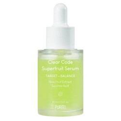 Purito Clear Code Superfruit Serum - balansuojantis odos serumas, 30 ml