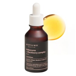 MARY & MAY Idebenone + Blackberry Complex Serum - antioksidacinis odos serumas, 30 ml