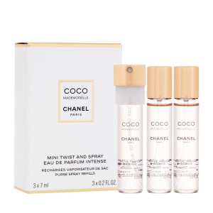 Chanel Coco Mademoiselle Intense EDP (3 x 7 ml) refill 3 ml kvepalai moterims