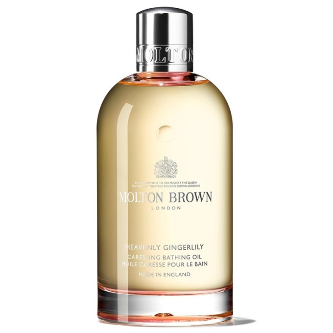 Molton Brown Heavenly Gingerlily Caressing Bathing Oil - vonios aliejus, 200 ml