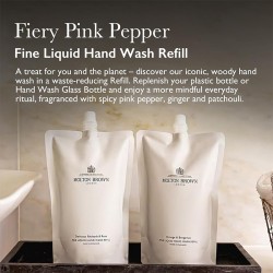 Molton Brown Fiery Pink Pepper Fine Liquid Hand Wash Refill - skysto rankų muilo papildymas, 400 ml