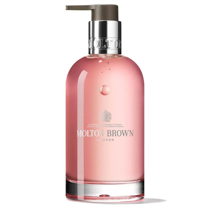 Molton Brown Rhubarb & Rose Fine Liquid Hand Wash - skystas rankų muilas, 200 ml