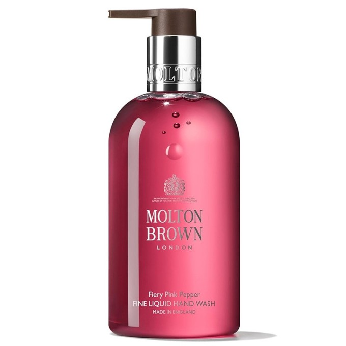 Molton Brown Fiery Pink Pepper Fine Liquid Hand Wash - skystas rankų muilas, 300 ml