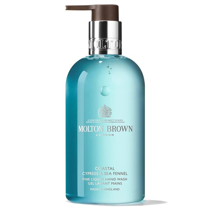 Molton Brown Coastal Cypress & Sea Fennel Fine Liquid Hand Wash - skystas rankų muilas, 300 ml