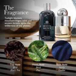 Molton Brown Dark Leather Bath & Shower Gel - vonios ir dušo želė, 300 ml
