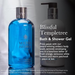 Molton Brown Blissfull Templetree Bath & Shower Gel - vonios ir dušo želė, 300 ml