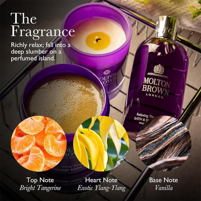 Molton Brown Ylang Ylang Bath & Shower Gel - vonios ir dušo želė, 300 ml