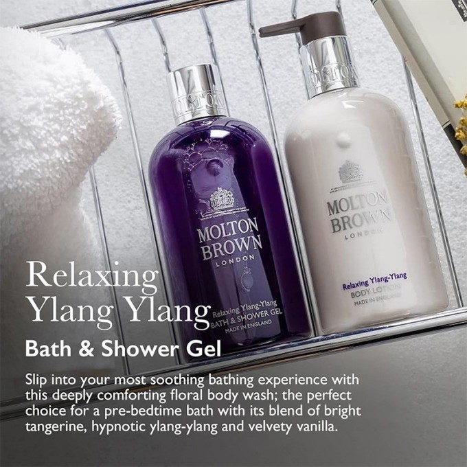 Molton Brown Ylang Ylang Bath & Shower Gel - vonios ir dušo želė, 300 ml