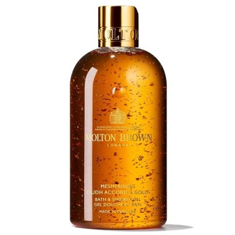 Molton Brown Oudh Accord & Gold Bath & Shower Gel - vonios ir dušo želė, 300 ml