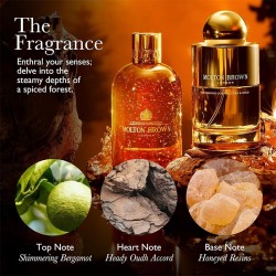 Molton Brown Oudh Accord & Gold Bath & Shower Gel - vonios ir dušo želė, 300 ml