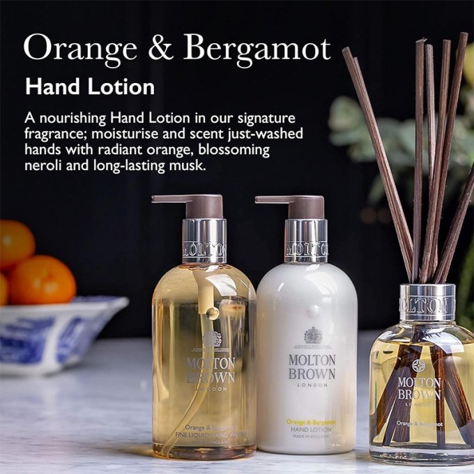 Molton Brown Orange & Bergamot Hand Lotion - rankų kremas 300 ml