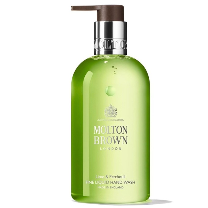 Molton Brown Lime & Patchouli Fine Liquid Hand Wash - skystas rankų muilas, 300 ml