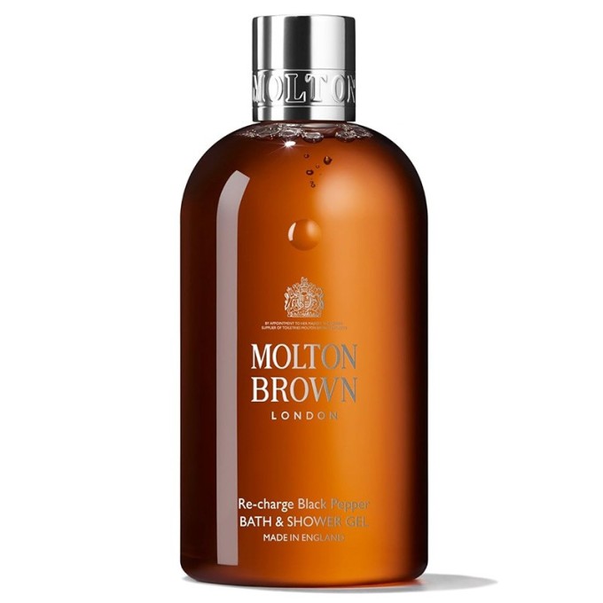 Molton Brown Re-charge Black Pepper Bath & Shower Gel - vonios ir dušo želė, 300 ml