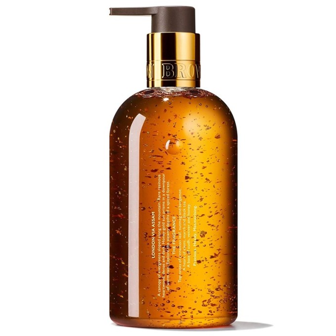 Molton Brown Oudh Accord & Gold Fine Liquid Hand Wash - skystas rankų muilas, 300 ml