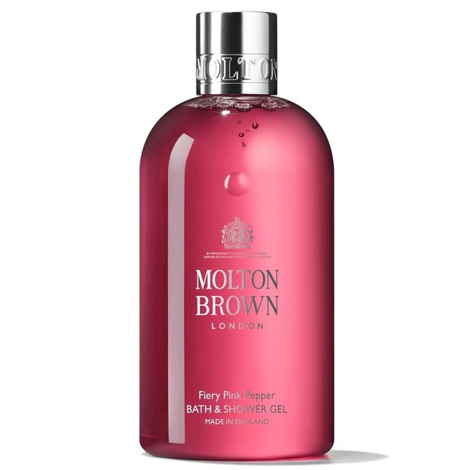 Molton Brown Fiery Pink Pepper Bath & Shower Gel - vonios ir dušo želė, 300 ml