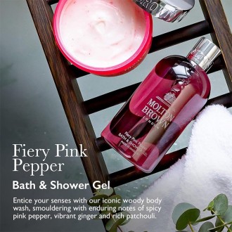 Molton Brown Fiery Pink Pepper Bath & Shower Gel - vonios ir dušo želė, 75 ml 2