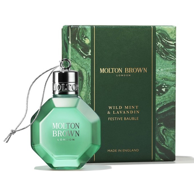 Molton Brown Wild Mint & Lavandin Festive Bauble Bath & Shower Gel - Bath and shower gel 75 ml